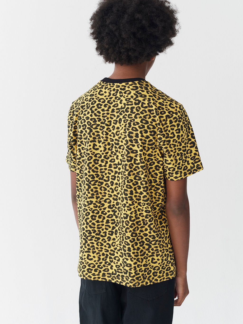 lazy oaf yellow leopard coat