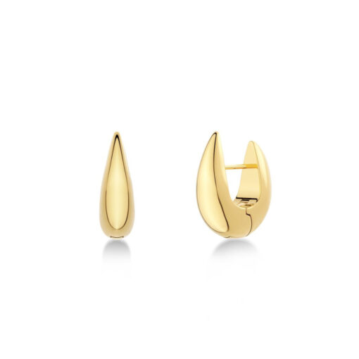 Edblad Crest Hoops S Gold Earrings