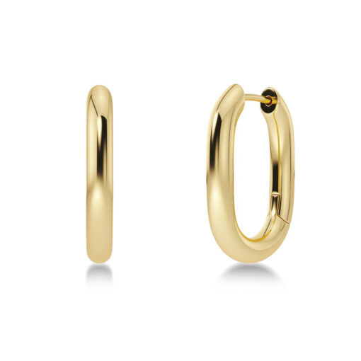 Edblad Modernist Hoops L Gold Earrings