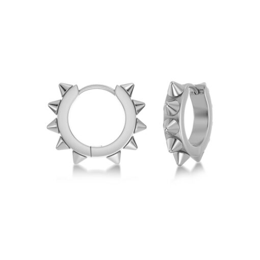 Edblad Peak Hoops Icon L Steel Earrings