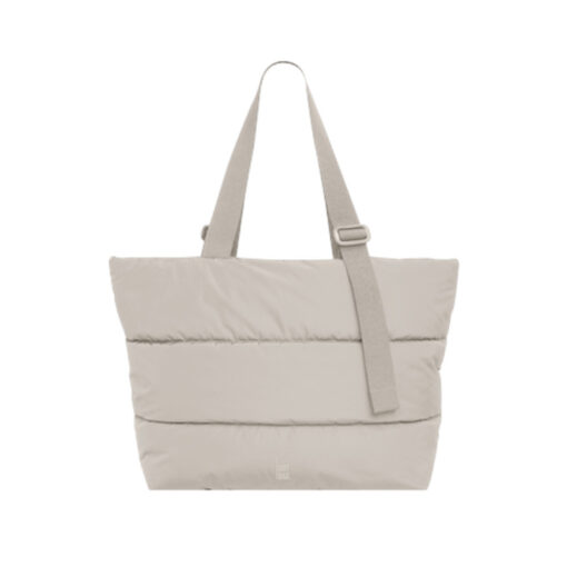 Got Bag Puffer Tote Monochrome Scallop