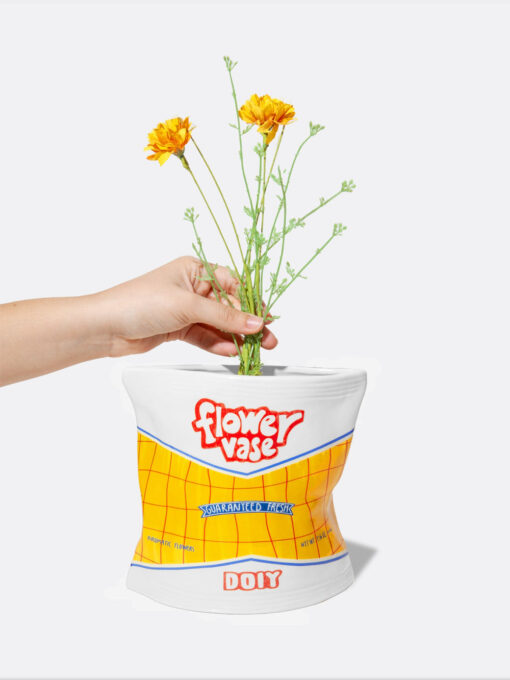 DOIY Corner Shop Chips Bag Vase - Image 5