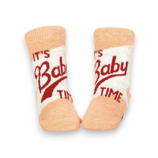 BlueQ I Call The Shots Now/ It's Baby Time Baby Socks - Image 2