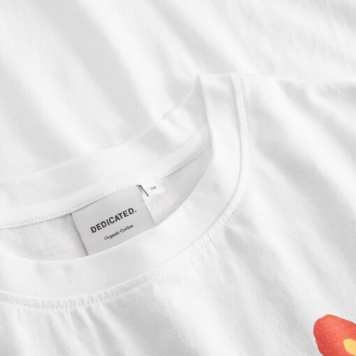 Dedicated T-shirt Vadstena Good Vibes White - Image 7
