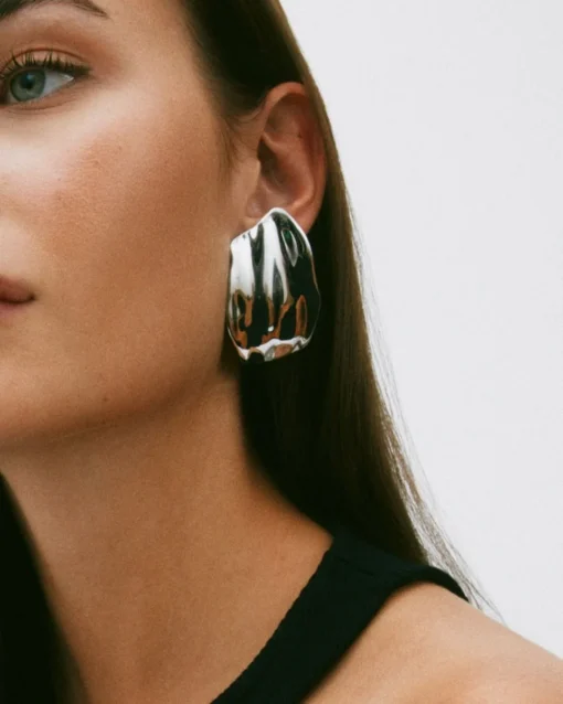 Edblad Tidal Studs L Steel Earrings - Image 2